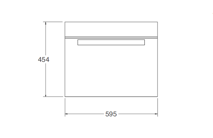 60x45cm four à micro-ondes combiné, écran tactile LED