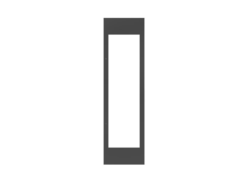 Panneau de porte Carbonio pour caves à vin encastrables de 60 cm