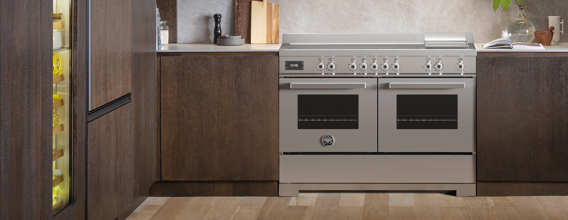 Le fourneau autoportant 120 cm de la gamme Professional gagne le A' Design Award - Bertazzoni